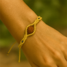 Макраме гривна с Рудракша | Photon Jewelry